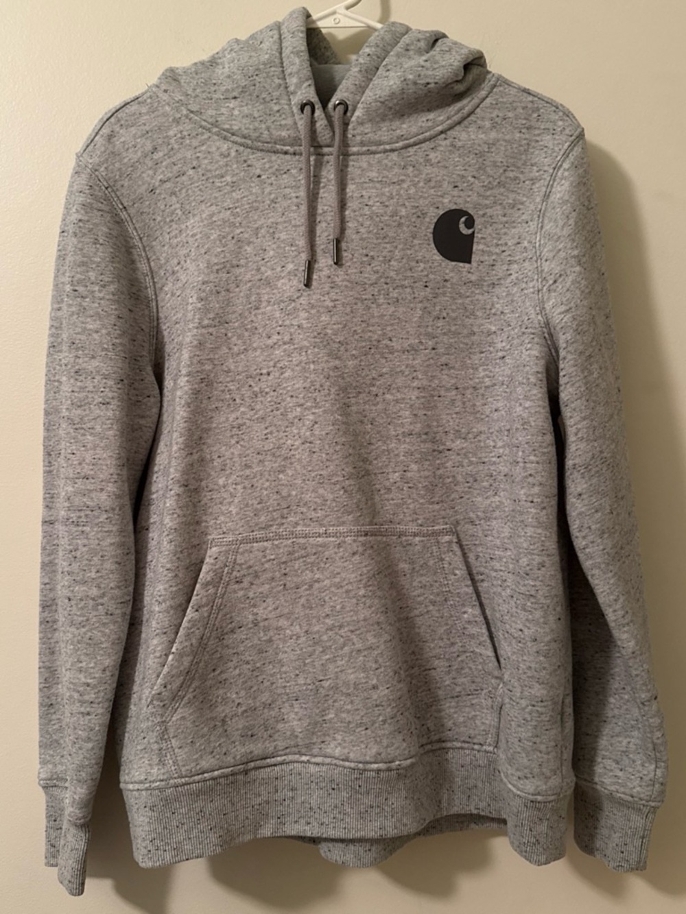 Carhartt Men's Gray Hooded Pullover Sweatshirt